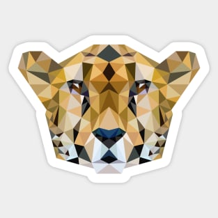 Cheetah Sticker